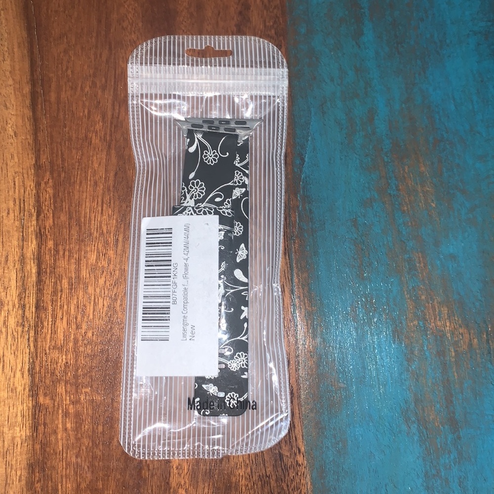 Lwsengme Floral Apple Watch Band 42mm 44mm - Picture 2 of 2